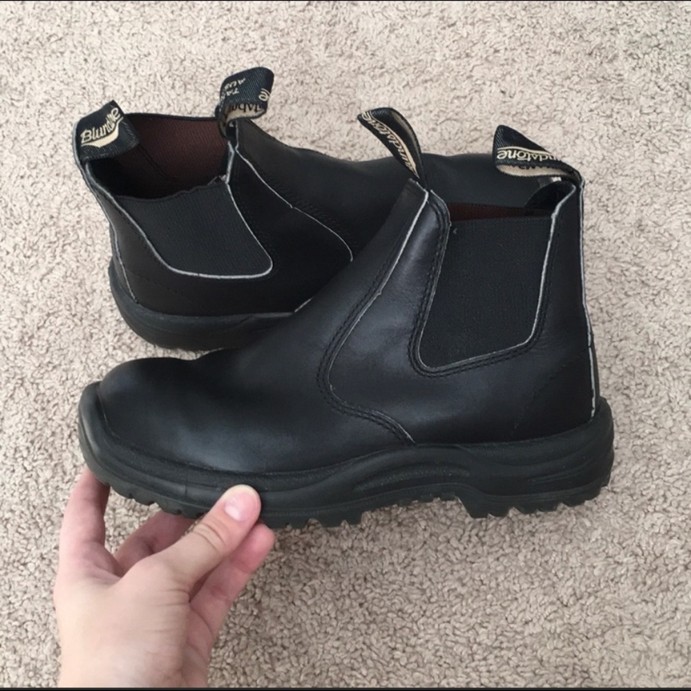 - Blundstone ankle Black Boots Leather